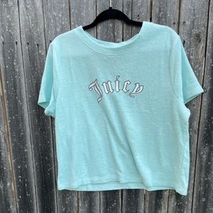 Juicy terry crop top